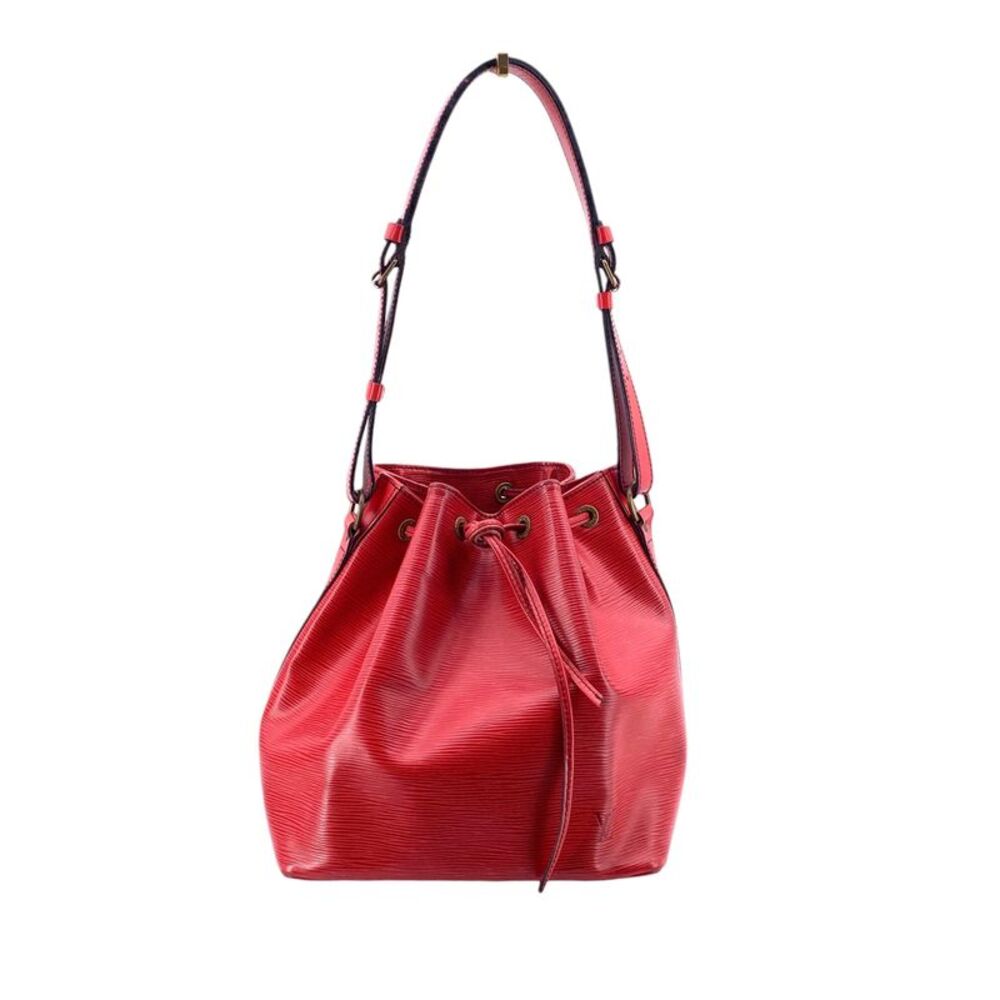 Louis Vuitton Vintage Leather Shoulder Bag Petit Noe